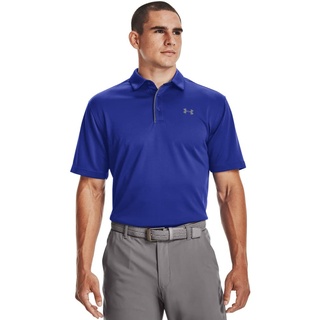 Under Armour Herren Tech, atmungsaktives Poloshirt, Komfortables und kurzärmliges Sportshirt mit Loser Passform