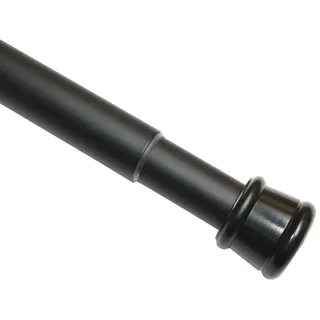 GARDINIA Spannstange Ø 23/26 mm Schwarz 60 cm - 100 cm
