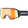 gravity stylische verspiegelte mit Anti-Fog-Beschichtung und Over-The-Glasses-Konstruktion für Damen und Herren black matt dl/red-orange one size