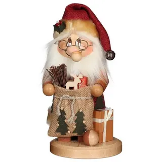 Christian Ulbricht GmbH Räuchermann Weihnachtsmann 28 cm braun