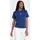 Kurzarm-T-Shirt Dark Blue White XS