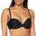 Damen Minimizer-BH 01 mit Bügel Gepolstert Verstellbare Träger 80A Schwarz