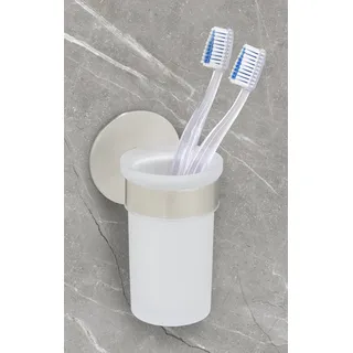 Schöner Wohnen Kollektion Zahnputzbecher Meleto«", in Weiß - (H)12 cm