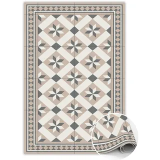 VINYL TEPPICH 60x90 cm Achtzackige Sterne