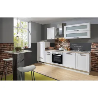 Menke Küchenzeile White-Premium 270 cm Weiß