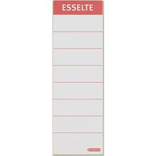 Esselte Rückenschilder 810811 Weiß 30 x 158 mm 10 Blatt