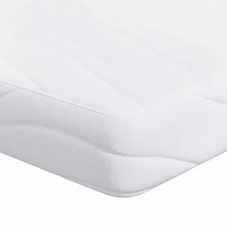 vidaXL Matratze Weiß 120 x 200 cm Gel-Speicherschaum