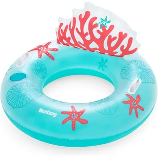 BESTWAY Schwimmring Coral Bliss 107 x 113 cm