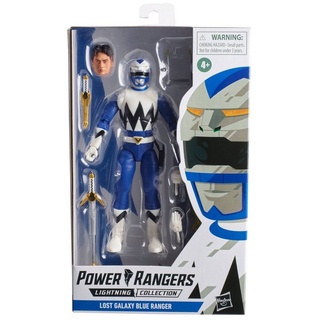 Hasbro Actionfigur Power Rangers Lightning Collection, (ca. 15cm Groß und mit Zubehör), Lost Galaxy Blue Ranger Lost Galaxy Blue Ranger