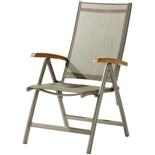 Sieger Cadiz Klappsessel 71 x 71 x 109 cm champagner/natur