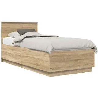 vidaXL Moderner Bettrahmen 70 x 190 cm Braun