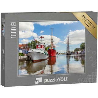 puzzleYOU Puzzle Emden, Niedersachsen, Deutschland, 1000 Puzzleteile, puzzleYOU-Kollektionen