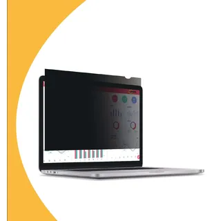 Olnema Magnetische Laptop & Notebook Blickschutz Folie I Sichtschutz I Privacy Filter I Blickschutzfilter I Anti-Spy Folie 15.6 Zoll (16:9) Bildschirm I Entfernbar und Wiederverwendbar