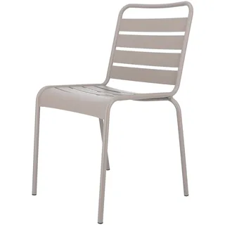 jan kurtz Mya Metal Stapelstuhl 50 x 57 x 83 cm taupe