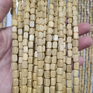 FENGSHOUU Bambus Perlenvorhang Türvorhang,Hölzern Perlenvorhang,Deko Holzperlen Vorhang,Hängender Dauerhaft Türvorhang Dekoration Teilervorhang,Breite×Höhe (100 x 190cm(125 Stränge,Natural)