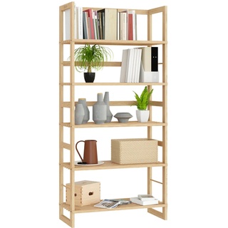 Casaria Standregal Badregal Holz Regal Öland 5 Fächer