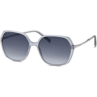 Retro Sonnenbrille MARC O'POLO "Modell 506189" grau Damen Sonnenbrillen Eckige Sonnenbrille