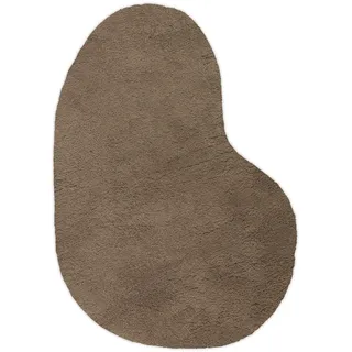 Ferm Living - Forma Wollteppich, aschbraun, Large