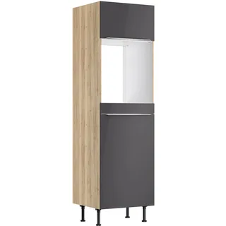 OPTIFIT Hochschrank Optikomfort Linus984 60 x 58,4 x 211,8 cm Anthrazit