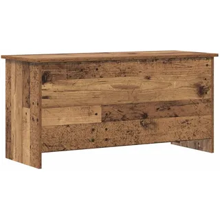 vidaXL Sitzbank Aufbewahrungstruhe Braun 100 x 40 x 50 cm