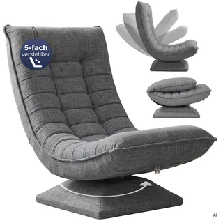 CASARIA Relaxsessel Aberdeen Grau
