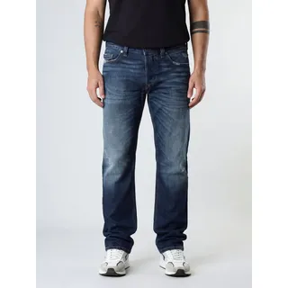 Diesel Straight-Jeans Leicht & Supersoft - SAFADO X - Länge 32 Regular Fit, niedrige Leibhöhe, ohne Stretch blau 33