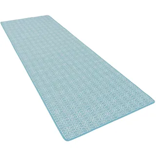 Snapstyle Cape Cod Teppichläufer 100 x 400 cm Blau/Silber