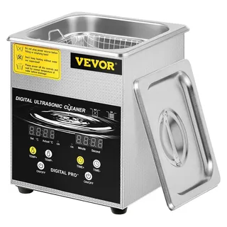 Vevor Ultraschallreiniger 2 L Silber