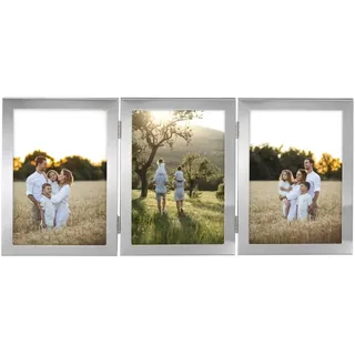 Hama Bilderrahmen silber 13x18 cm 3er Set