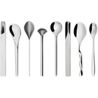 Alessi Espressolöffel 8 St. Edelstahl Silber