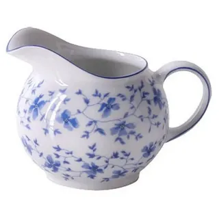 ARZBERG Milchkännchen Milchkännchen 0,18 ltr. 6 Pers. Form 1382 Blaublüten, 0.20 l, (1-St), Milchkännchen, Ø12cm, Porzellan, blau blau
