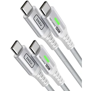 INIU USB-C auf USB-C 2 m Weiß