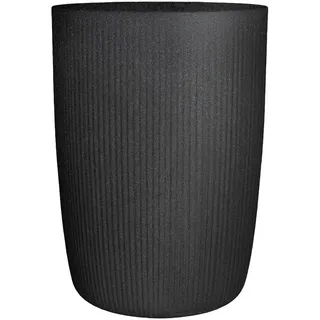 Scheurich Lineto High 38,6 Ø x 53,9 cm Stony Black