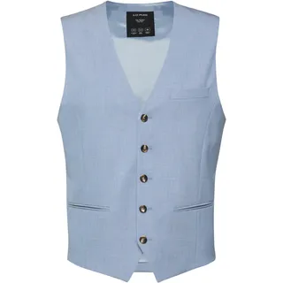 s.Oliver s.O PURE: Anzugweste im Slim Fit aus Stretch-Gewebe - blau - 52