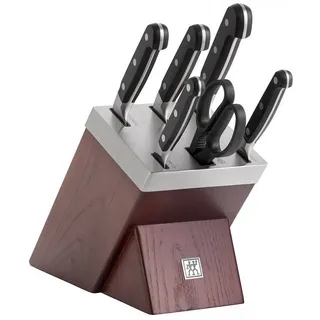 Zwilling Pro Selbstschärfender Messerblock 7-tlg. Esche