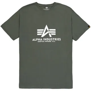 Alpha Industries Basic T-Shirt dunkelgrün L