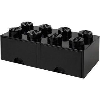 Room Copenhagen Aufbewahrungsbox LEGO Brick Drawer 8 schwarz