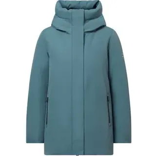Ecoalf - Makalu Short Mantel Damen plumb - türkis