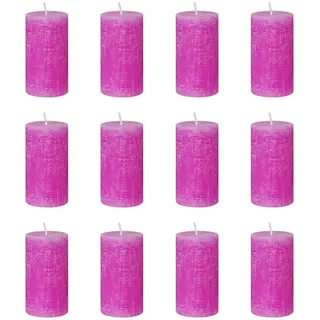 Butlers Stumpenkerze, Pink, Paraffin, 13 cm, Dekoration, Kerzen & Zubehör, Stumpenkerzen