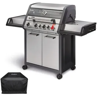 Enders® Gasgrill Monroe Pro 4 SIK Turbo inkl. Wetterschutzhülle