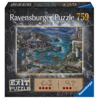 Ravensburger Puzzle Ravensburger EXIT Puzzle 17365 Das Fischerdorf - 759 Teile Puzzle..., Puzzleteile