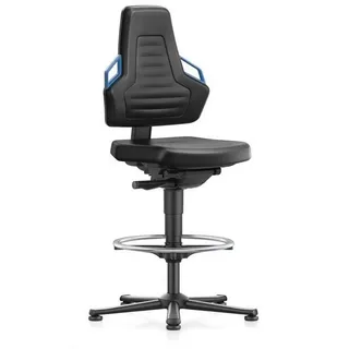 Interstuhl Nexxit Kunstleder Schwarz Blau