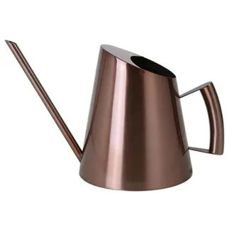 luckything Edelstahl Gießkanne 400/900 / 1500ML Giesskanne Blumengießkanne Metall Für Zimmerpflanzen Gartengießkanne Blumenkanne Goldener Langer Mund Kleine Für Die Balkon Gartenarbeit Garten