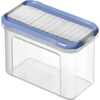 Rotho Domino rechteckig horizon blau 0,75 l