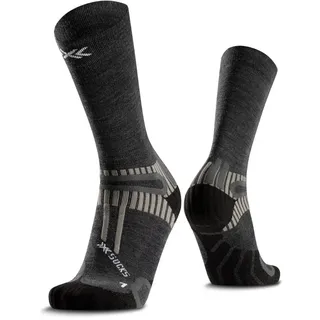 X-Bionic Hike Perform Merino Crew Wandersocken 35-36 Schwarz