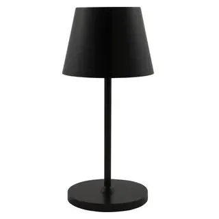 Rolf-Kern Schreibtischlampe Club 25cm, LED, Standfuß, dimmbar, Akku, IP54, schwarz