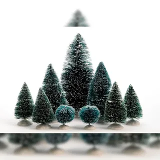 Kaemingk Minibaum Tannenbaum Grün 22,5 cm