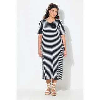 Ulla Popken Jerseykleid in marine | Gr.: 42-44