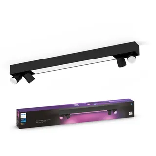 Philips Hue White and Colour Ambiance Centris 4-flg. schwarz