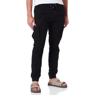 Alpha Industries Cotton Twill Hosen Black L
